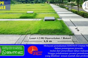 Kavling makam Al-Azhar Memorial Garden Type Single