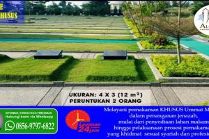 Kavling makam Al-Azhar Memorial Garden Type Single Khusus