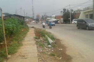 Tanah 1650m di Jalan Raya Margasari Tigaraksa (B.U)