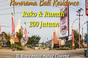 Rumah  murah berkualitas siap huni dekat jalan raya 
