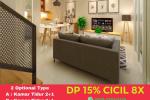 CASA URBANO SERPONG DP 15% CICIL 8X