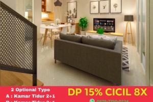 CASA URBANO SERPONG DP 15% CICIL 8X
