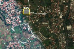 Tanah jalan raya jagawana, sukarukun, Sukatani, Cikarang Utara