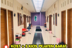 Dijual Kost Eksklusif Berikut 5 Kios Pejaten Barat Dekat Kampus Lokasi Straregis Jalan 2 Mobil