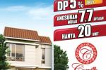 Rumah Carrillo Residence bisa KPR DP 5% langsung akad 10% di subsidi
