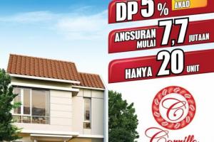 Rumah Carrillo Residence bisa KPR DP 5% langsung akad 10% di subsidi