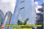Dijual Office Space World Capital Tower CBD Mega Kuningan Luas 118m² Prime Location