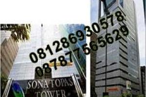 Sewa Ruang Kantor di Sonatopas, Jend. Sudirman - Jakarta. Hub: Djoni - 0812 86930578