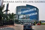 Sewa Ruang Kantor di Menara Satu Sentra Kelapa Gading, Kelapa Gading - Jakarta. Hub: Djoni - 0812 86930578
