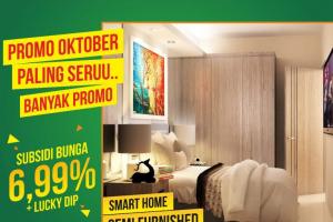 Dp 10 Juta pilih Unit Apartemen Green Cleosa Ciledug