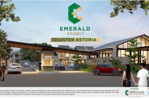 Rumah 1 Lantai, Club House, 24 Jam Security, Emerald Cilebut, Bogor