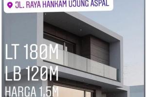 Rumah Baru Dijual Tanah Luas Dalam Komplek Perumahan di Hankam Ujung Aspal Bekasi