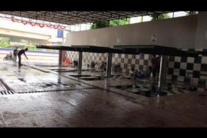 Tempat Usaha Cuci dan Salon Mobil dan Kantor di Pinggir Jalan Kalimalang Bekasi