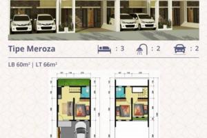 Town House Baru 2 Lantai Dijual Nyaman dan Strategis di Cimanggis Depok